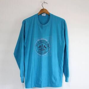 Vintage Erie Pennsylvania Run Walk 1987 Long Sleeve T Shirt XL